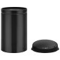 vidaXL Cubo de basura con sensor automático 40L acero al carbono negro vidaXL Cubo de basura con sensor automático 40L acero al carbono negro