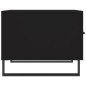 vidaXL Mesa de centro madera contrachapada negro 50x50x40 cm vidaXL Mesa de centro madera contrachapada negro 50x50x40 cm