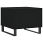 vidaXL Mesa de centro madera contrachapada negro 50x50x40 cm vidaXL Mesa de centro madera contrachapada negro 50x50x40 cm