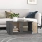 vidaXL Mesa de centro madera maciza de pino gris 80x50x40 cm vidaXL Mesa de centro madera maciza de pino gris 80x50x40 cm