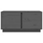 vidaXL Mesa de centro madera maciza de pino gris 80x50x40 cm vidaXL Mesa de centro madera maciza de pino gris 80x50x40 cm