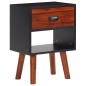 VidaXL Mesitas de noche 2 unidades madera de acacia maciza 40x30x57 cm VidaXL Mesitas de noche 2 unidades madera de acacia maciza 40x30x57 cm