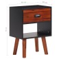 VidaXL Mesitas de noche 2 unidades madera de acacia maciza 40x30x57 cm VidaXL Mesitas de noche 2 unidades madera de acacia maciza 40x30x57 cm