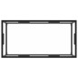 vidaXL Mesa de centro negra con vidrio templado 100x50x35 cm vidaXL Mesa de centro negra con vidrio templado 100x50x35 cm