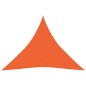 vidaXL Toldo de vela HDPE naranja 160 g/m² 4x4x4 m vidaXL Toldo de vela HDPE naranja 160 g/m² 4x4x4 m