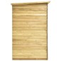 vidaXL Cobertizo para jardín de madera pino impregnada 232x110x170 cm vidaXL Cobertizo para jardín de madera pino impregnada 232x110x170 cm