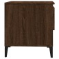 vidaXL Mesa auxiliar madera contrachapada roble marrón 50x46x50 cm vidaXL Mesa auxiliar madera contrachapada roble marrón 50x46x50 cm