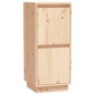 vidaXL Aparador de madera maciza de pino 31,5x34x75 cm vidaXL Aparador de madera maciza de pino 31,5x34x75 cm