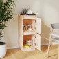 vidaXL Aparador de madera maciza de pino 31,5x34x75 cm vidaXL Aparador de madera maciza de pino 31,5x34x75 cm