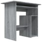 vidaXL Escritorio de madera contrachapada gris Sonoma 80x45x74 cm vidaXL Escritorio de madera contrachapada gris Sonoma 80x45x74 cm