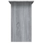 vidaXL Escritorio de madera contrachapada gris Sonoma 80x45x74 cm vidaXL Escritorio de madera contrachapada gris Sonoma 80x45x74 cm