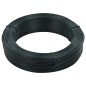 vidaXL Alambre de atar vallas acero verde ennegrecido 250 m 2,3/3,8 mm