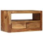 vidaXL Mueble para TV de madera maciza de Sheesham 80x30x40 cm