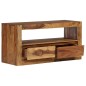 vidaXL Mueble para TV de madera maciza de Sheesham 80x30x40 cm