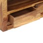 vidaXL Mueble para TV de madera maciza de Sheesham 80x30x40 cm