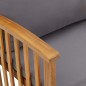 vidaXL Muebles de jardín 4 piezas con cojines madera maciza de acacia vidaXL Muebles de jardín 4 piezas con cojines madera maciza de acacia