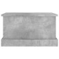 vidaXL Baúl almacenaje madera contrachapada gris hormigón 50x30x28 cm vidaXL Baúl almacenaje madera contrachapada gris hormigón 50x30x28 cm