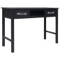 vidaXL Mesa consola de madera negra 110x45x76 cm vidaXL Mesa consola de madera negra 110x45x76 cm