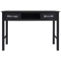 vidaXL Mesa consola de madera negra 110x45x76 cm vidaXL Mesa consola de madera negra 110x45x76 cm