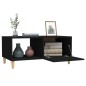 vidaXL Mesa de centro madera contrachapada negro 89,5x50x40 cm vidaXL Mesa de centro madera contrachapada negro 89,5x50x40 cm