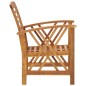 vidaXL Juego de muebles de jardín 5 piezas madera maciza de acacia