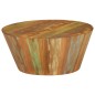 vidaXL Mesa de centro de madera maciza reciclada Ø65x31 cm vidaXL Mesa de centro de madera maciza reciclada Ø65x31 cm