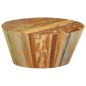 vidaXL Mesa de centro de madera maciza reciclada Ø65x31 cm vidaXL Mesa de centro de madera maciza reciclada Ø65x31 cm