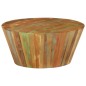 vidaXL Mesa de centro de madera maciza reciclada Ø65x31 cm vidaXL Mesa de centro de madera maciza reciclada Ø65x31 cm