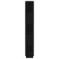 vidaXL Estantería/divisor de espacios madera pino negro 80x25x163,5 cm vidaXL Estantería/divisor de espacios madera pino negro 80x25x163,5 cm