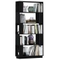 vidaXL Estantería/divisor de espacios madera pino negro 80x25x163,5 cm vidaXL Estantería/divisor de espacios madera pino negro 80x25x163,5 cm