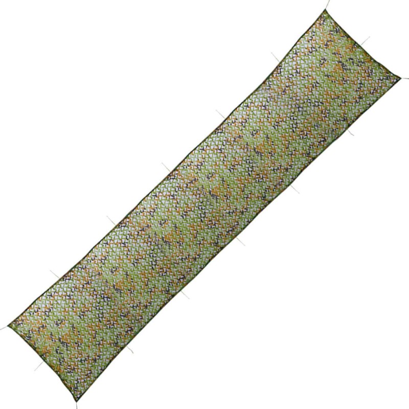 vidaXL Red de camuflaje con bolsa de almacenaje 1,5x7 m vidaXL Red de camuflaje con bolsa de almacenaje 1,5x7 m