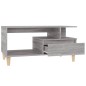 vidaXL Mesa de centro madera contrachapada gris Sonoma 90x49x45 cm vidaXL Mesa de centro madera contrachapada gris Sonoma 90x49x45 cm