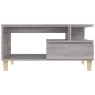 vidaXL Mesa de centro madera contrachapada gris Sonoma 90x49x45 cm vidaXL Mesa de centro madera contrachapada gris Sonoma 90x49x45 cm