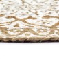 vidaXL Mantel individual 6 unidades redondo yute blanco 38 cm vidaXL Mantel individual 6 unidades redondo yute blanco 38 cm