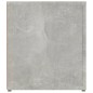 vidaXL Mueble para TV madera contrachapada gris hormigón 80x31,5x36 cm