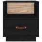 vidaXL Mesitas de noche 2 uds madera maciza de pino negro 40x34x45 cm vidaXL Mesitas de noche 2 uds madera maciza de pino negro 40x34x45 cm