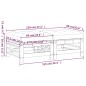 vidaXL Taburetes de jardín con cojines 2 uds madera pino marrón miel vidaXL Taburetes de jardín con cojines 2 uds madera pino marrón miel