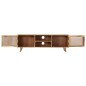 vidaXL Mueble de TV de madera maciza de mango 120x30x40 cm