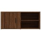 vidaXL Mueble para TV madera contrachapada roble marrón 80x31,5x36 cm vidaXL Mueble para TV madera contrachapada roble marrón 80x31,5x36 cm
