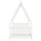 vidaXL Estructura de cama para niños madera de pino blanco 80x160 cm vidaXL Estructura de cama para niños madera de pino blanco 80x160 cm
