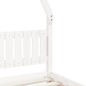 vidaXL Estructura de cama para niños madera de pino blanco 80x160 cm vidaXL Estructura de cama para niños madera de pino blanco 80x160 cm