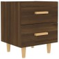 vidaXL Mesita de noche roble marrón 40x35x47,5 cm vidaXL Mesita de noche roble marrón 40x35x47,5 cm