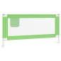 vidaXL Barandilla de seguridad cama de niño verde tela 180x25 cm vidaXL Barandilla de seguridad cama de niño verde tela 180x25 cm
