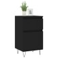 vidaXL Aparador madera de ingeniería negro 40x35x70 cm vidaXL Aparador madera de ingeniería negro 40x35x70 cm