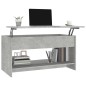 vidaXL Mesa de centro madera contrachapada gris hormigón 102x50x52,5cm vidaXL Mesa de centro madera contrachapada gris hormigón 102x50x52,5cm