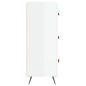 vidaXL Cómoda madera de ingeniería blanco brillo 69,5x34x90 cm vidaXL Cómoda madera de ingeniería blanco brillo 69,5x34x90 cm