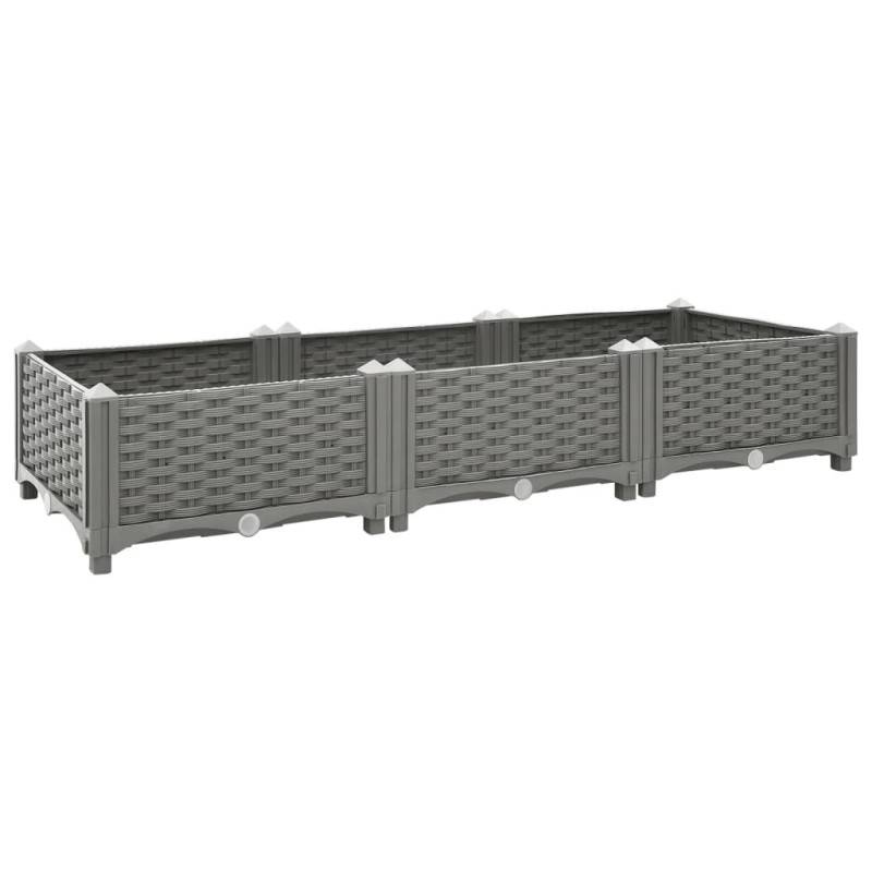 vidaXL Arriate polipropileno 120x40x23 cm vidaXL Arriate polipropileno 120x40x23 cm