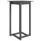 vidaXL Mesa alta de bar de madera maciza de pino gris 60x60x110 cm vidaXL Mesa alta de bar de madera maciza de pino gris 60x60x110 cm