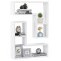 vidaXL Estantes de pared 2 uds madera contrachapada blanco 50x15x50 cm vidaXL Estantes de pared 2 uds madera contrachapada blanco 50x15x50 cm