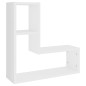vidaXL Estantes de pared 2 uds madera contrachapada blanco 50x15x50 cm vidaXL Estantes de pared 2 uds madera contrachapada blanco 50x15x50 cm